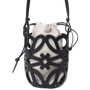 Loewe Anagram Cutout Pocket Shoulder Bag